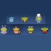 Erik. BlindPin - Pixar Alien Remix Series 1 Mystery Badge