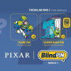 Erik. BlindPin - Pixar Series 1 Mystery Badge