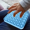Anti Stress Fidget Bubble Pop Αγχολυτικό Παιχνίδι Τετράγωνο Μπλε