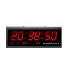 Μεγάλο Ψηφιακό Ρολόι Τοίχου - Πινακίδα LED με Θερμόμετρο και Ημερολόγιο Jumbo Clock