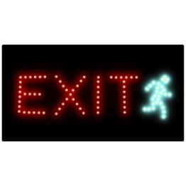 Φωτιζόμενη πινακίδα με κίνηση EXIT