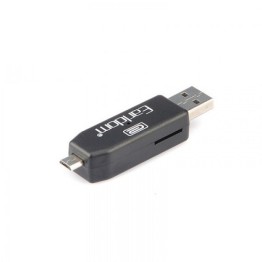 Card Reader micro USB αρσενικό και USB 2.0 HUB αρσενικό OTG
