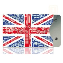 Θήκη Πιστωτικής Κάρτας Για Προστασία των Ανέπαφων Συναλλαγών RFID/NFC - British
