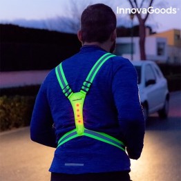 Ανακλαστική Ζώνη Τύπου Σαγής Με LED Για Τους Αθλητές InnovaGoods