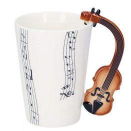 Κούπα με λαβή σε σχήμα Βιολί - Violin Mug