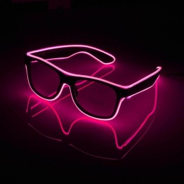 Γυαλιά με led φωτισμό για Πάρτυ Ροζ