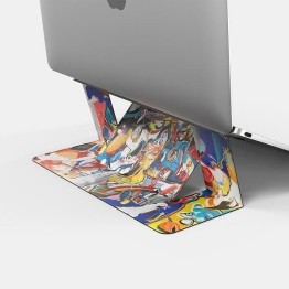 Allocacoc Moft Laptop Σταντ Αντιολισθητικό & Φορητό Μαγνητικό Folding Slim Stand Artist Edition