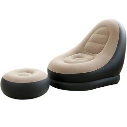 Πολυθρόνα Φουσκωτή Με Υποπόδιο Inflatable Air Sofa