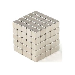 Μαγνητικός Κύβος 5mm Σετ 125 Τεμαχίων - Fidget Magnetic Cubes