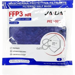 Jada FFP3 NR Filtering Half Mask Με Επιρρίνιο Μπλε 1τμχ