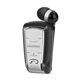 Ασύρματo Ακουστικό Bluetooth με Clip on - Μαύρο