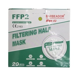 Παιδική Μάσκα FFP2 Max-02 Υψηλής Προστασίας Πράσινο 20τμχ