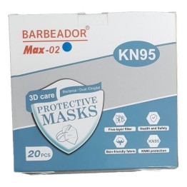 Μάσκα Υψηλής Προστασίας KN95 3D Care Protective Γαλάζιο 20τμχ