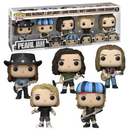 Funko POP Rocks Pearl Jam - Mike, Jeff, Eddie, Matt και Stone 5-Pack Vinyl Figures