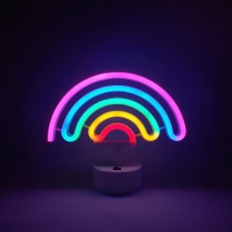 Διακοσμητική Λάμπα Led Ουράνιο Τόξο - Rainbow Decoration Lamp USB