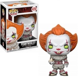 Funko POP Movies IT - Pennywise with Boat 472 Vinyl Figure 