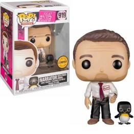 Funko POP Movies Fight Club - Narrator with Power Animal 919 Chase Vinyl Figure