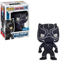 Funko POP Movies Captain America Civil War - Black Panther 130 Vinyl Walmart Exclusive