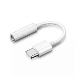 Μετατροπέας USB-C male σε 3.5mm female Λευκό