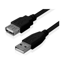 Καλώδιο USB Α Αρσενικό σε  USB A Θηλυκό USB 2.0 Μήκος 3m