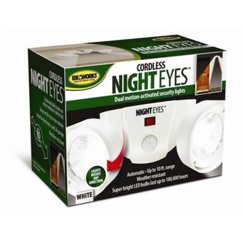 Διπλό Ασύρματο Φωτιστικό LED με Ανιχνευτή Κίνησης Night Eyes