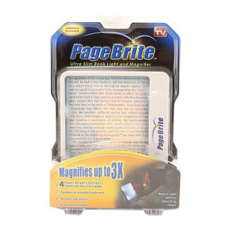 Μεγεθυντικός Φακός Με Φωτισμό Για Εύκολο Διάβασμα - Page Bright