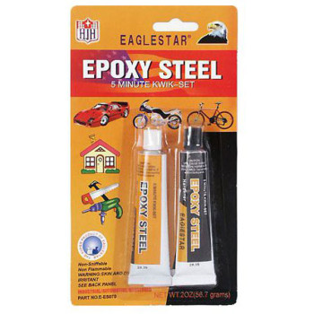 Eποξική κόλλα μετάλλων EPOXY STEEL QUICK SET 56.7gr