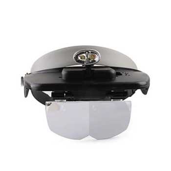 Φακός Κεφαλής με Μεγεθυντικούς Φακούς Σετ 4 φακών