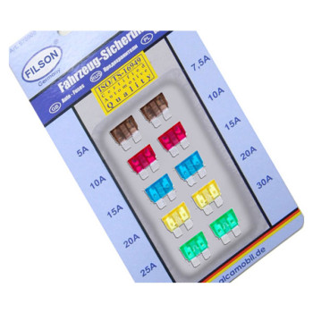 Πλήρες Σετ Ασφαλειών Αυτοκινήτου 10 τεμάχια