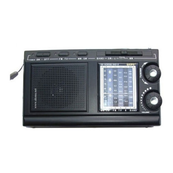 Ραδιόφωνο Παγκόσμιας Λήψεως με 6 Μπάντες Μπαταριάς και Ρεύματος