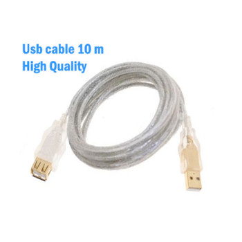 Καλώδιο Προέκτασης USB 10 Μέτρων με Θωράκιση