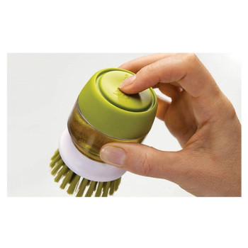 Βούρτσα Καθαρισμού Πιάτων με Δοχείο Σαπουνιού και Βάση Στήριξης