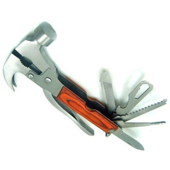 Πολυεργαλείο 10 σε 1 με Σφυρί, Πένσα, Μαχαίρι, Λίμα, Πριόνι, Ανοιχτήρι και Κατσαβίδια