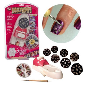 Σετ Διακόσμησης Νυχιών Hollywood Nails