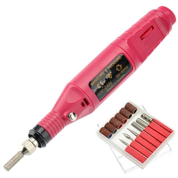 Ημιεπαγγελματικός Τροχός Νυχιών Μανικιούρ Πεντικιούρ Manicure Pedicure Set