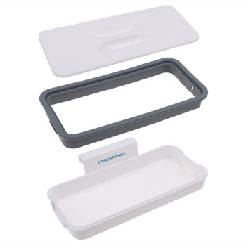 Βάση με Καπάκι για Στήριξη Σακούλας Σκουπιδιών Attach-A-Trash