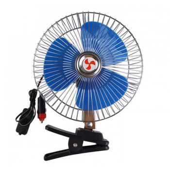 Ισχυρός Περιστρεφόμενος Ανεμιστήρας Αυτοκινήτου 20εκ 21W με Κλιπ