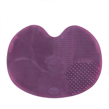 Ανάγλυφη Επιφάνεια Σιλικόνης για Καθαρισμό Πινέλων Μακιγιάζ