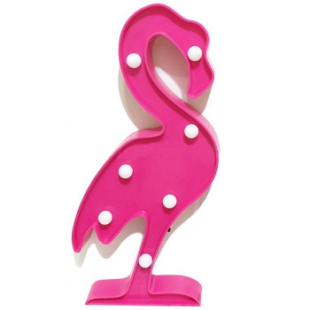 Διακοσμητικό Φωτιστικό Led Mini Φλαμίνγκο
