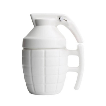 Κούπα Χειροβομβίδα Λευκή - Grenade Mug