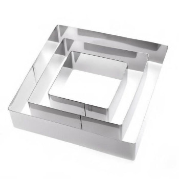 Ανοξείδωτα Τσέρκια - Κουπάτ Ζαχαροπλαστικής Τετράγωνο