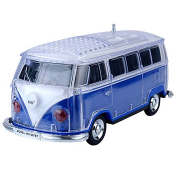 Mini Bus Bluetooth Speaker Ασύρματο Ηχείο Ράδιο WS-267BT