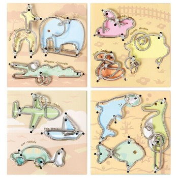 Μεταλλικές Σπαζοκεφαλιές Set 3 τεμ. - First Wire Puzzle Set