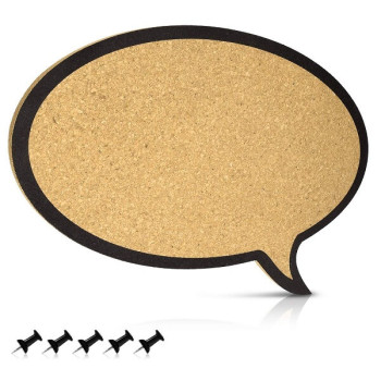 ίνακας Φελλού Συννεφάκι Διαλόγου - Bubble Speech Cork Board