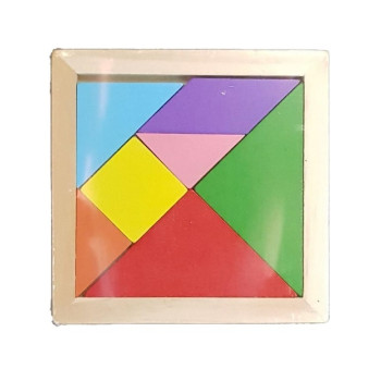 Παζλ Tangram Ξύλινο