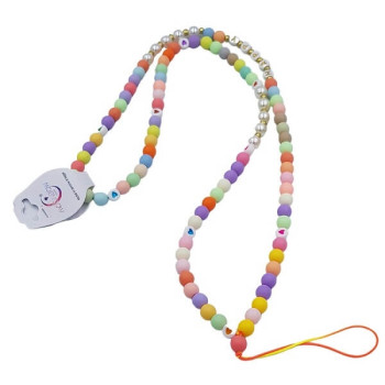 Διακοσμητικό Λουράκι με Χάντρες - Phone Cord Happy