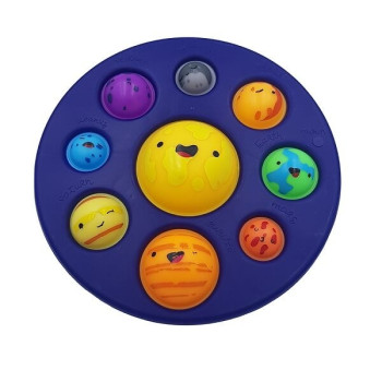 Pop it Fidget Simple Dimple Αγχολυτικό Παιχνίδι Ηλιακό Σύστημα