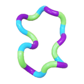 Anti Stress Tangle Fidget Μωβ-Πράσινο-Μπλε