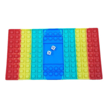 Super Jumbo Fidget Pop it Επιτραπέζιο με Ζάρια