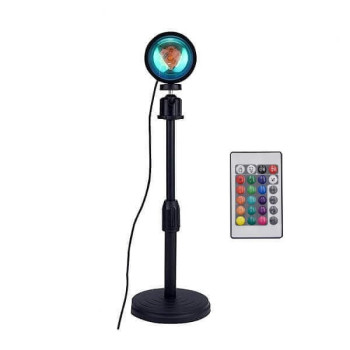 Sunset Lamp με Tηλεχειριστήριο RGB - Atmosphere Lamp